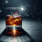 vaso con alcohol