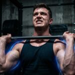 Man performing heavy lifts