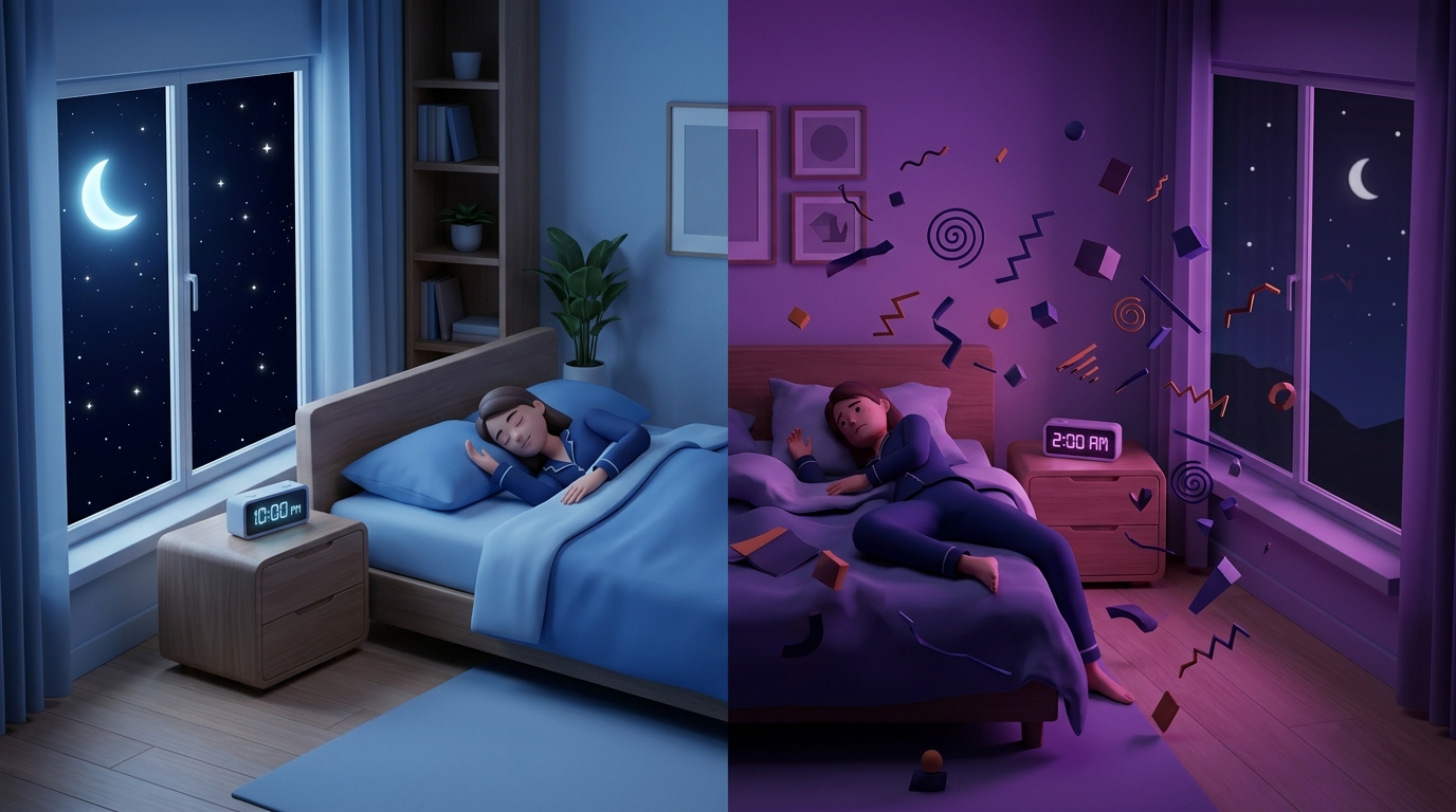 bedroom scene